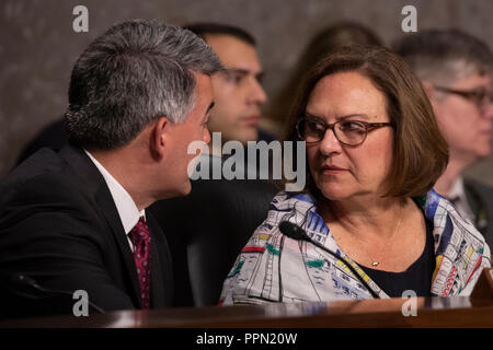 Washington, Vereinigte Staaten von Amerika. 26 Sep, 2018. Credit: Alex Edelman/CNP | Verwendung der weltweiten Kredit: dpa/Alamy leben Nachrichten Stockfoto