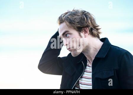 San Sebastian, Spanien. 27 Sep, 2018. Robert Pattinson an der High Life photocall während der 66Th San Sebastian Film Festival Kursaal Terrasse in San Sebastian, Spanien am 27. September 2018 Quelle: Jimmy Olsen/Medien Punch *** Keine Spanien***/Alamy leben Nachrichten Stockfoto
