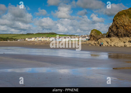 Breite Haven, Pembrokeshire, Wales Stockfoto