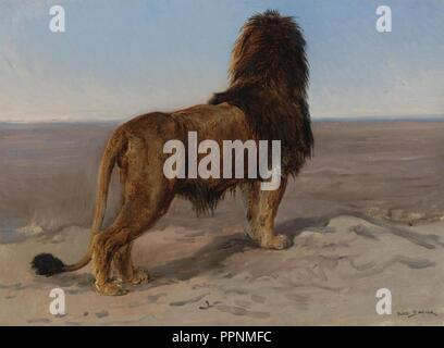 Rosa Bonheur - Löwe (der Blick). Stockfoto