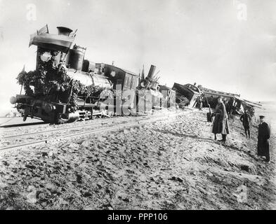 Borki zug Disaster 1. Stockfoto