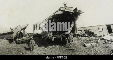 Borki zug Disaster 5. Stockfoto