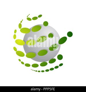 Planet Consult Logo Designs Vector Consulting Ort logo Vorlage, Planet logo Vorlage Stock Vektor