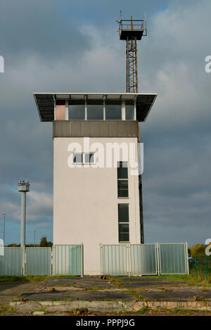 Kommandantenturm, Gedenkstaette, Deutsche Teilung Marienborn, Sachsen-Anhalt, Deutschland Stockfoto