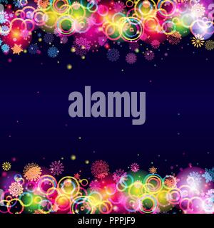 Abstrakte Weihnachten Hintergrund. Stock Vektor