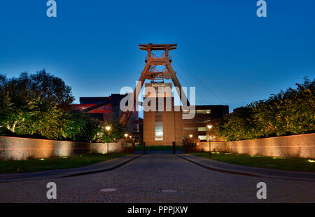 Foerdertum, Zeche Zollverein, Essen, Nordrhein-Westfalen, Deutschland Stockfoto