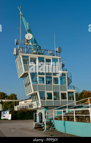 Regattaturm, Baldeneysee, Essen, Nordrhein-Westfalen, Deutschland Stockfoto