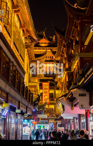 Temple District, Shanghai, Shanghai, China Shi Stockfoto