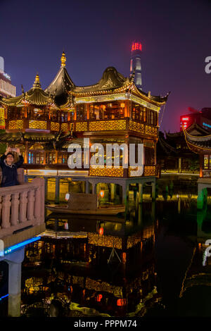 Temple District, Shanghai, Shanghai, China Shi Stockfoto