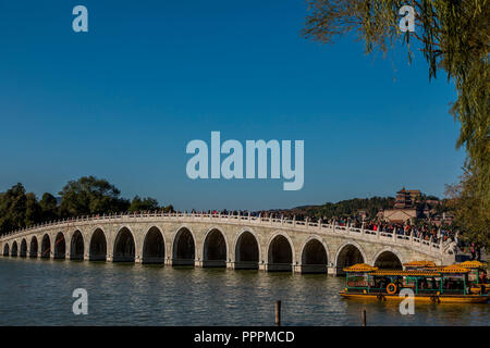 Summerpalace, Beijing, Beijing Shi, China Stockfoto