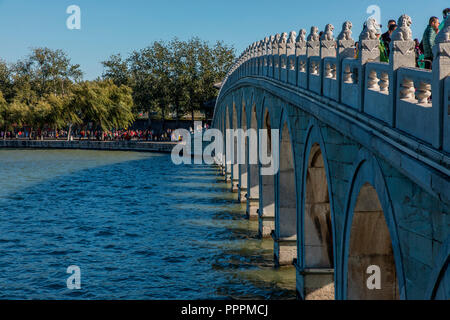 Summerpalace, Beijing, Beijing Shi, China Stockfoto