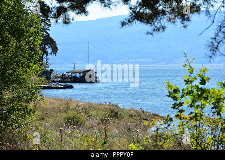 Landschaft in der Umgebung von Batak See, Bulgarien. Stockfoto