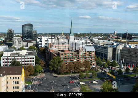 Office Tower, RWE Tower, City Center, Dortmund, Ruhrgebiet, Nordrhein-Westfalen, Deutschland Stockfoto