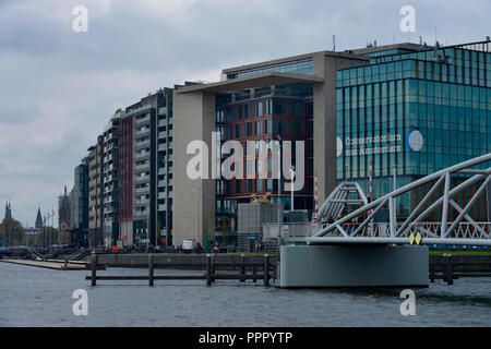 Openbare Bibliotheek Amsterdam, Konservatorium, Oosterdokskade, Amsterdam, Niederlande Stockfoto