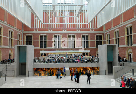 Foyer, das Rijksmuseum, das Museumstraat, Amsterdam, Niederlande Stockfoto