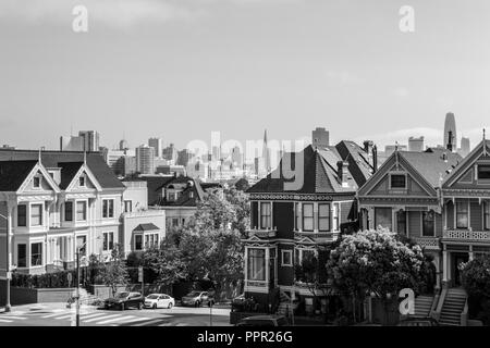 San Francisco liegt an der Westküste der USA im Bundesstaat Kalifornien Stockfoto