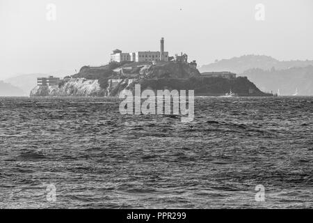 San Francisco liegt an der Westküste der USA im Bundesstaat Kalifornien Stockfoto