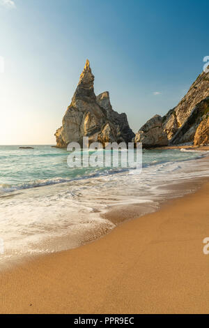 Die schönen Praia da Ursa Strand an der wilden Atlantikküste Portugal Stockfoto