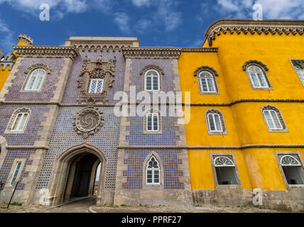 Pena National Palast (Palacio Nacional da Pena) in Sintra, Portugal Stockfoto