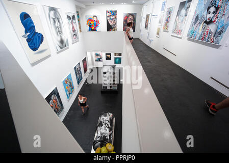 Berlin. Deutschland. Urban Nation Museum für Zeitgenössische Kunst, bülowstraße 7, Schöneberg. Stockfoto