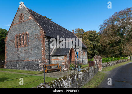 Die Kirche St. Brendan Skipness Argyll in Schottland Stockfoto