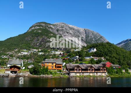 Eidfjord, Norwegen Stockfoto