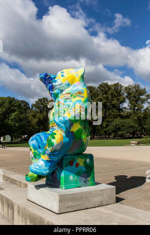 Ein Buddy Bär von der Havel in Kladow in Berlin, Deutschland Stockfoto