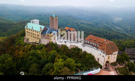 Die Wartburg, Eisenach, Thüringen, Deutschland Stockfoto