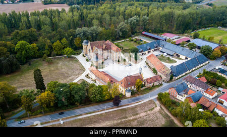 Schloss Eyrichshof Eyrichshof oder Schloss, Ebern, Bayern, Deutschland Stockfoto