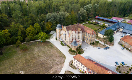 Schloss Eyrichshof Eyrichshof oder Schloss, Ebern, Bayern, Deutschland Stockfoto