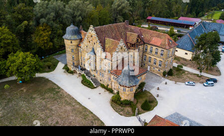 Schloss Eyrichshof Eyrichshof oder Schloss, Ebern, Bayern, Deutschland Stockfoto