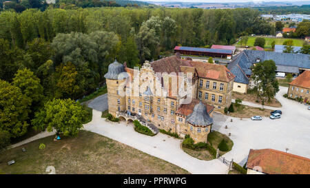 Schloss Eyrichshof Eyrichshof oder Schloss, Ebern, Bayern, Deutschland Stockfoto