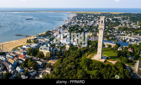 Pilgrim Monument, Provincetown, MA, USA Stockfoto