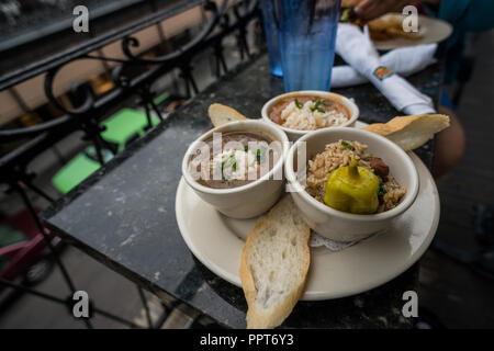 Langusten Gumbo Stockfoto