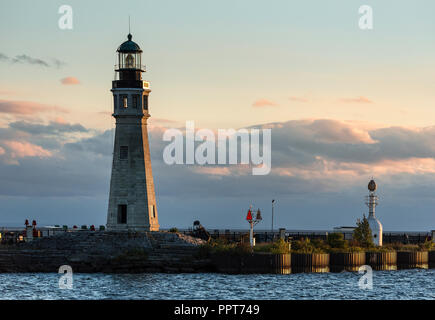 Leuchtturm von Buffalo, Buffalo, New York, USA. Stockfoto