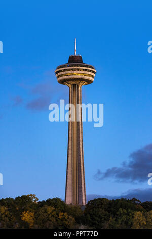 Skylon Turm, Niagara Falls, Ontario, Kanada. Stockfoto