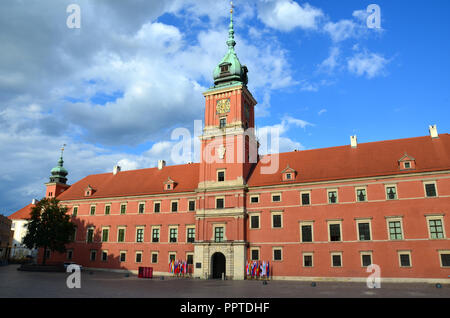 Königsschloss in Warschau, Polen Stockfoto