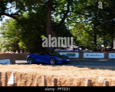 Mclaren 720S in Goodwood Festival der Geschwindigkeit 2018. Stockfoto