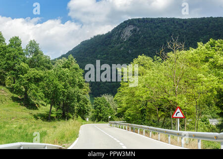 Katalanischen Pyrenäen Ausläufern. Spanien Stockfoto