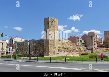 TARRAGONA, SPANIEN - 15. JUNI 2014: Pretorian und römischen Zirkus Museum Stockfoto