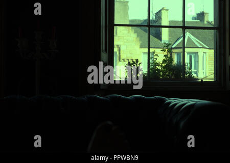 Home Interior, Edinburgh, Schottland Stockfoto