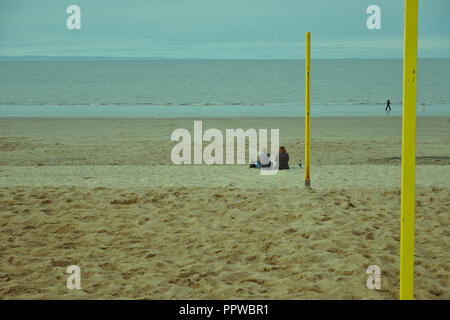 Portobello Beach, Edinburgh, Schottland, Vereinigtes Königreich Stockfoto