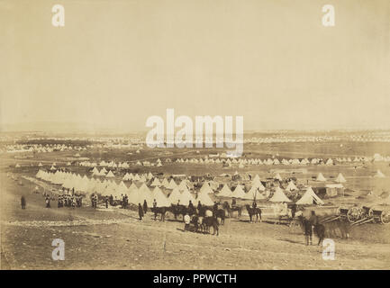 Plateau von Sebastopol II; Roger Fenton, Englisch, 1819-1869, 1855; veröffentlicht im Januar 1, 1856; gesalzen Papier drucken; 24,4 × 35,1 Stockfoto