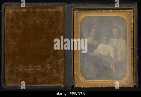 Family Portrait; Rufus Anson, Amerikanische, Aktiv, New York 1851 - 1867 1851 - 1855 zugeschrieben; Daguerreotypie Stockfoto