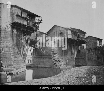 Brücke an Chao-Chow-Fu. Stockfoto