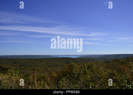 Dieses Foto wurde von einem genommen übersehen bei Sleeping Bear Sand Dunes National Lakeshore in Michigan Stockfoto