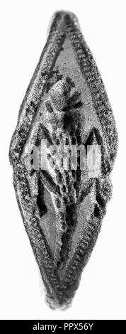 Ring; 2. Halbjahr 6. Jahrhundert B.C; Silber; 2,1 cm, 0,0029 kg, 13,16 in., 0.0064 lb Stockfoto