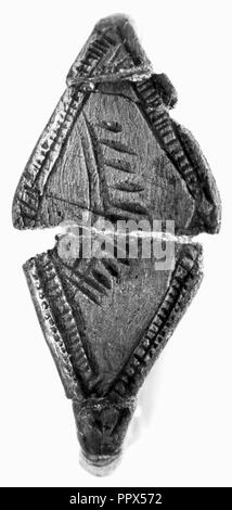 Ring; 2. Halbjahr 6. Jahrhundert B.C; Silber; 2,2 cm, 0.0027 kg, 7,8 in., 0,006 lb Stockfoto