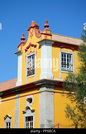 Blick auf die Pousada Convento Tavira, Tavira, Algarve, Portugal, Europa. Stockfoto