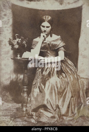 Miss Thomson von St. Andrews; Dr. John Adamson, Scottish, 1810-1870, Schottland; über 1845; gesalzen Papier Drucken von Papier Stockfoto